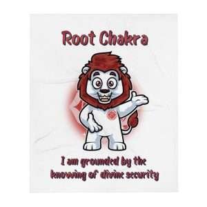 Root Chakra Throw Blanket