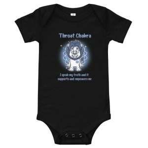 Throat Chakra Baby Onesie