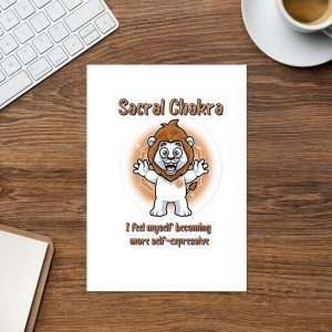 Sacral Chakra Sticker sheet