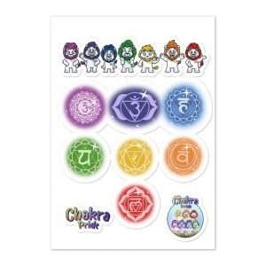 Chakra Pride Sticker Sheet
