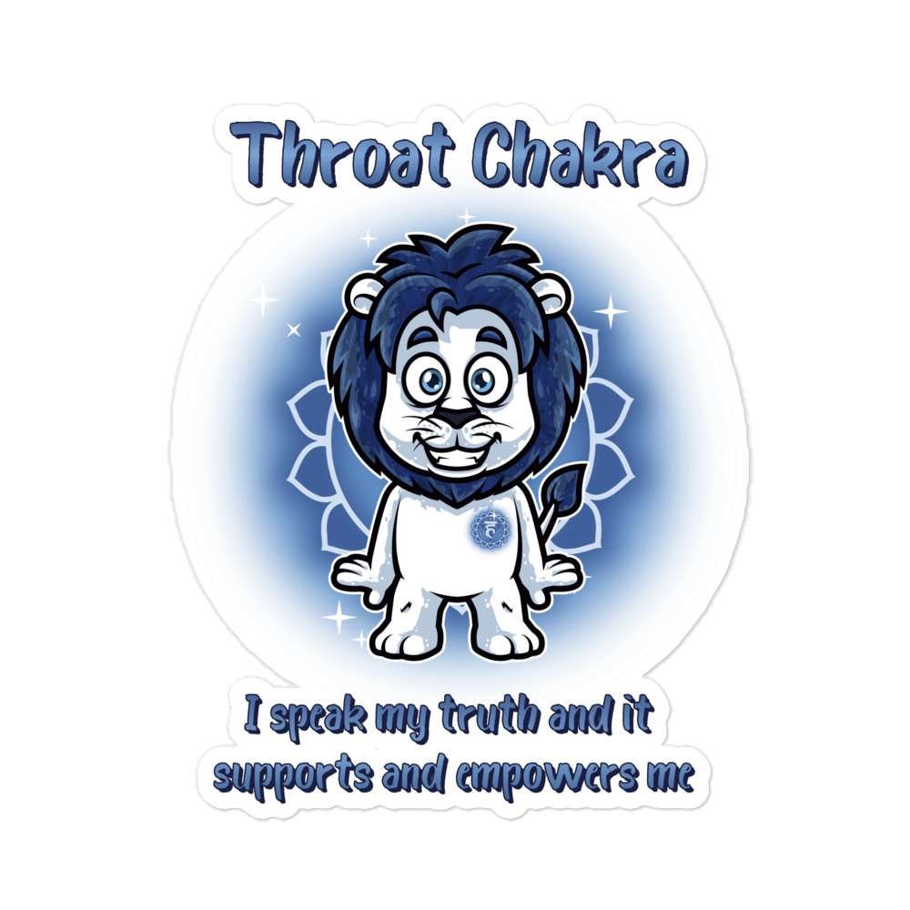Throat Chakra Stickers