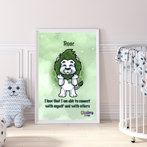 Chakra Pride Rose Poster