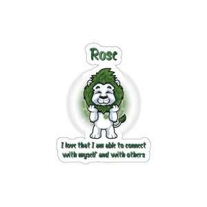 Rose Die-Cut Sticker